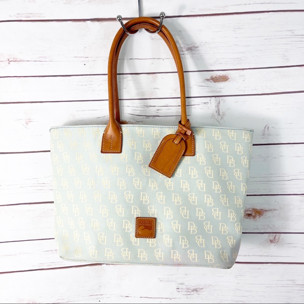 Dooney & Bourke Russel Tote Bag Sky Blue Gretta